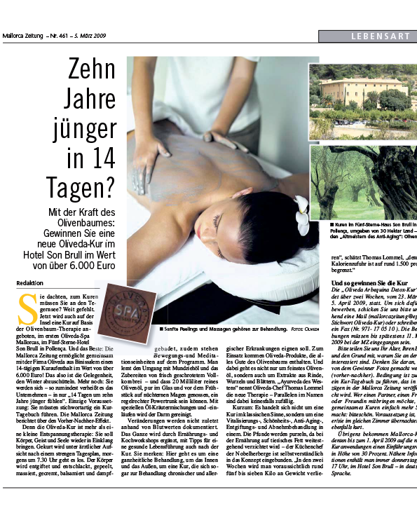 Olive Tree Therapy at home Set